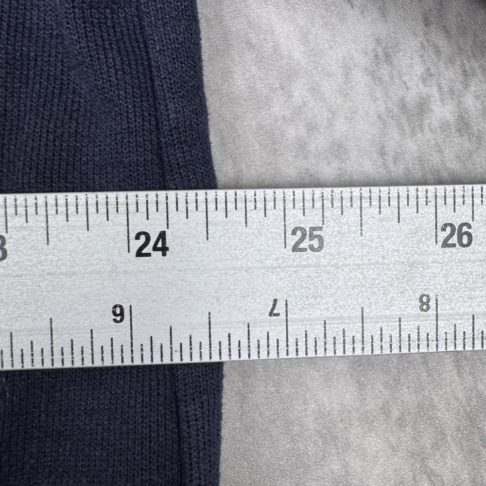 Carhartt Hoodie Mens Large Tall Blue Loose Fit Work Logo Pullover Sweatshirt - Picture 5 of 7